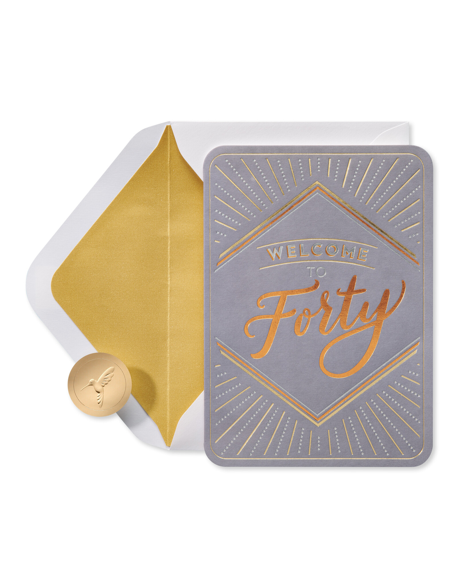 PAPYRUS® Birthday Card 40th Welcome To Forty