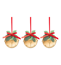 PAPYRUS® Handmade Christmas Gift Tags Set of 3 | Sleigh Bells