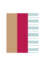 PAPYRUS® Christmas Tissue Paper 9 Sheets Trio | Watercolor w Red Gold