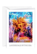 Charles W Blank Note Gift Card Holder Lauderdale-By-The-Sea Reef III