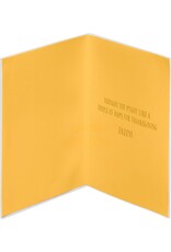 PAPYRUS® Thanksgiving Cards Couple of Hams Cats W Fall Leaves