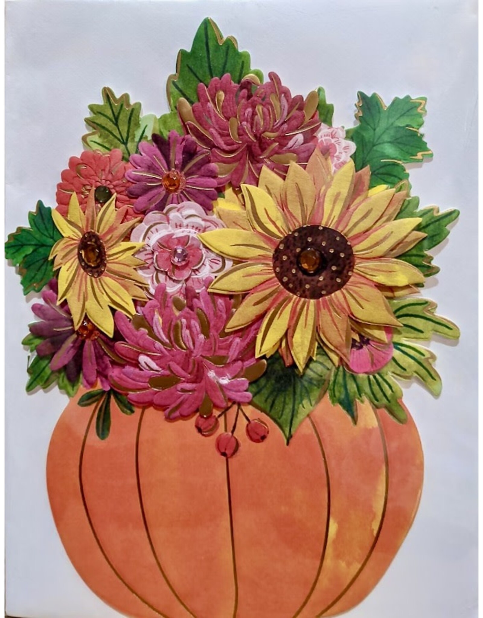 PAPYRUS® Thanksgiving Cards Pumpkin Bouquet