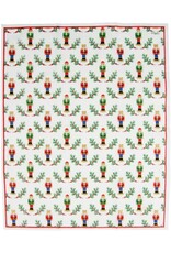 Caspari Christmas  Guest Towel Napkins 15pk Little Nutcracker