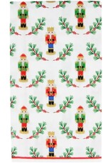 Caspari Christmas  Guest Towel Napkins 15pk Little Nutcracker