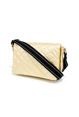 Scout Bags After Hours Horizontal Crossbody | Gold Quilted