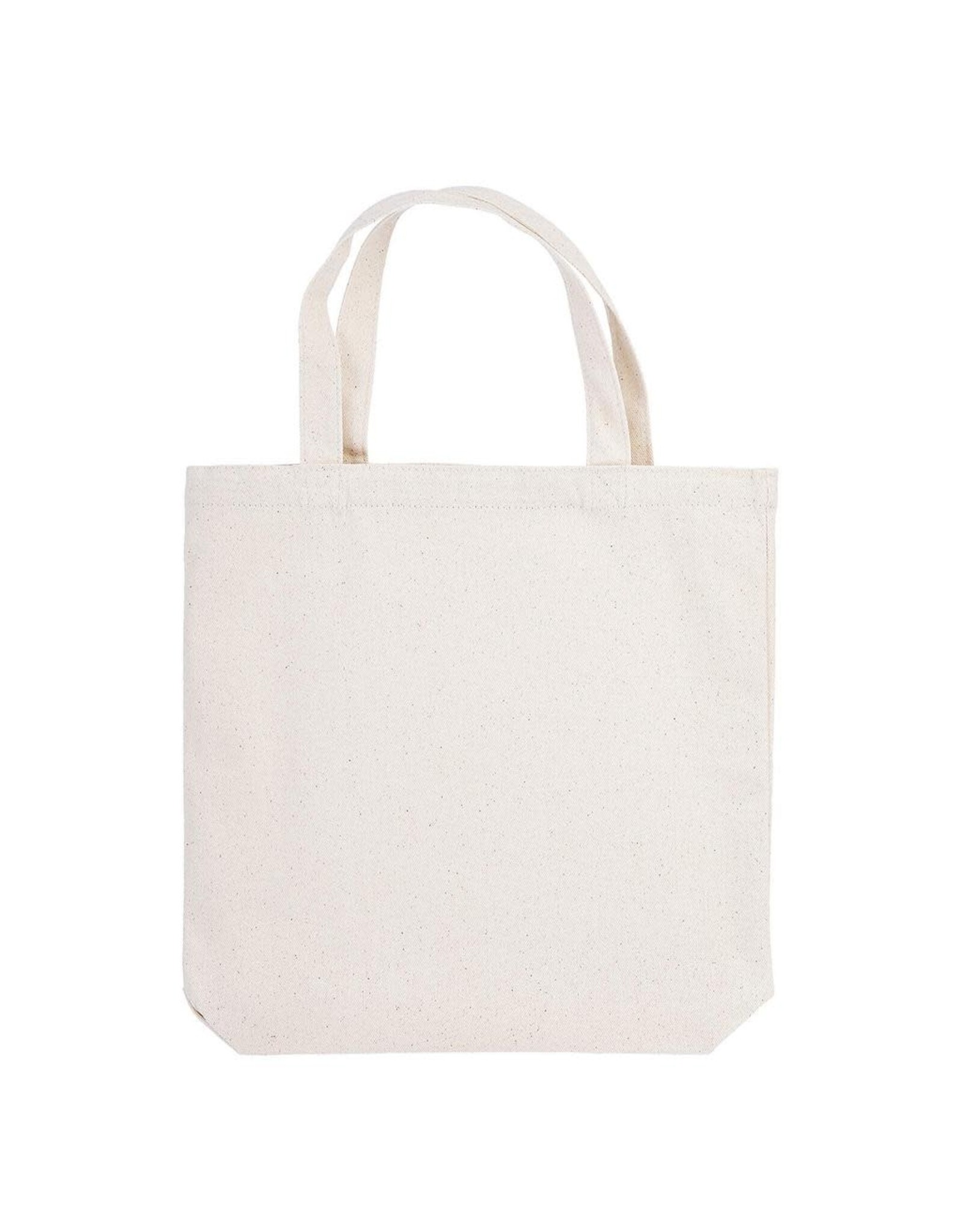 Darice Cotton Canvas Tote 3 Pack 13.5x13.5 Inch Natural