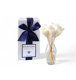 B's Knees Fragrance Diffusers Flower Reed Diffuser | Blue Moon Scent