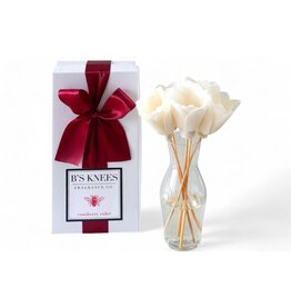 B's Knees Fragrance Diffusers Flower Reed Diffuser | Cranberry Cider Scent