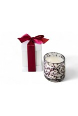 B's Knees Fragrance Candles 2 Wick Purple Tortoise Glass | Cranberry Cider Scent