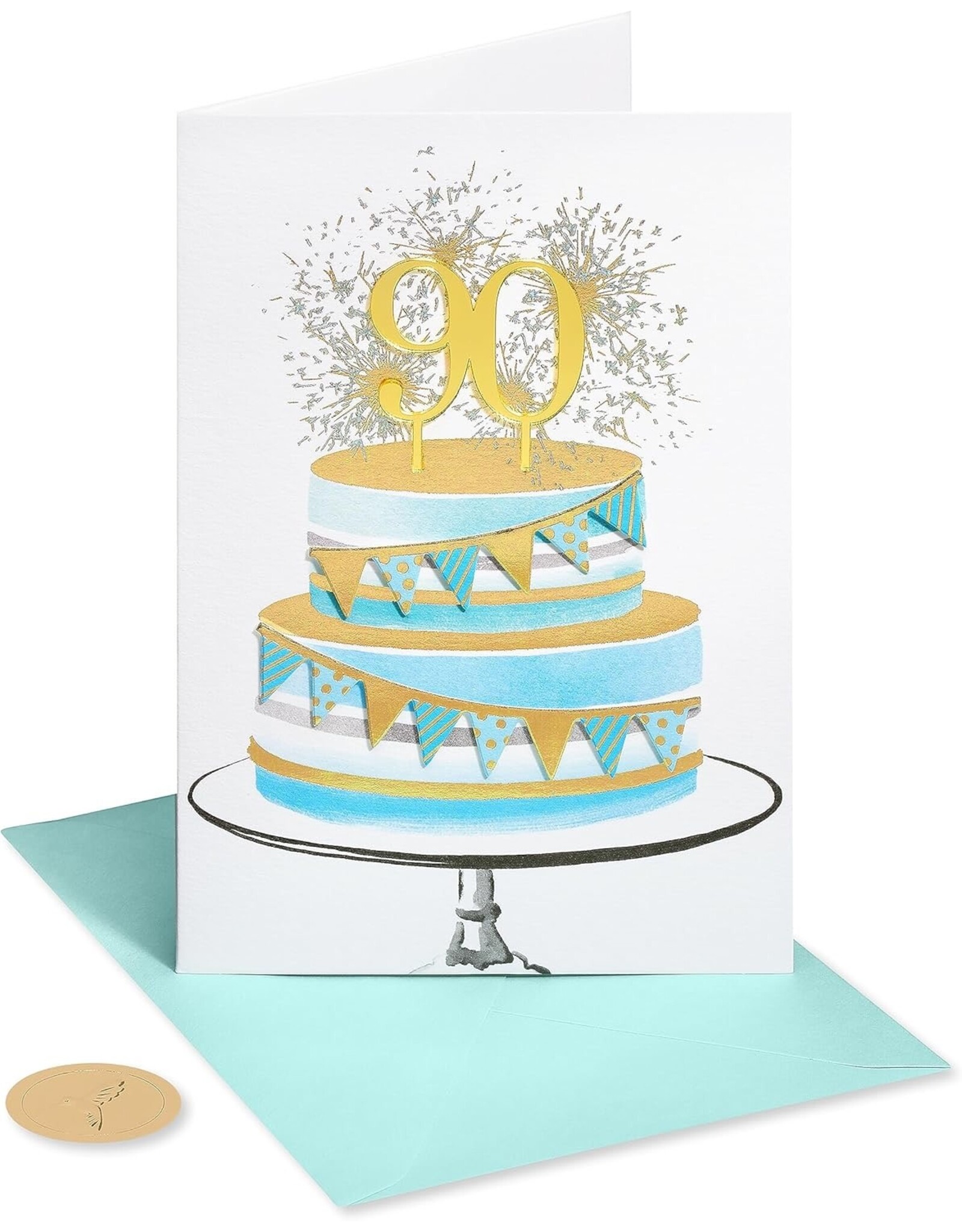 PAPYRUS® Birthday Card 90th Birthday | Many Wonderful Gifts