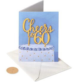 PAPYRUS® Birthday Card 60th Birthday | Cheers To 60