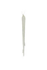 Kurt Adler Christmas Ornaments Glass Icicle Ornament 6.75L Set of 6