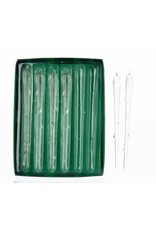 Kurt Adler Christmas Ornaments Glass Icicle Ornament 6.75L Set of 6