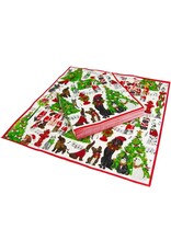 Caspari Christmas Paper Luncheon Napkins 20pk Caroling Pets