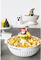 Mud Pie All Hands In Accessories Serving Bowl W Base For Light Up Sitters