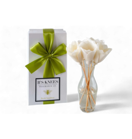 B's Knees Fragrance Diffusers Flower Reed Diffuser | Fresh Bamboo Scent