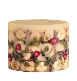 Rosy Rings Spicy Apple Oval Botanical Candle 12x7x9