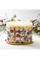 Rosy Rings Spicy Apple Oval Botanical Candle 12x7x9