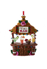 Kurt Adler Tiki Bar Ornament Double Sided 4x3 inch