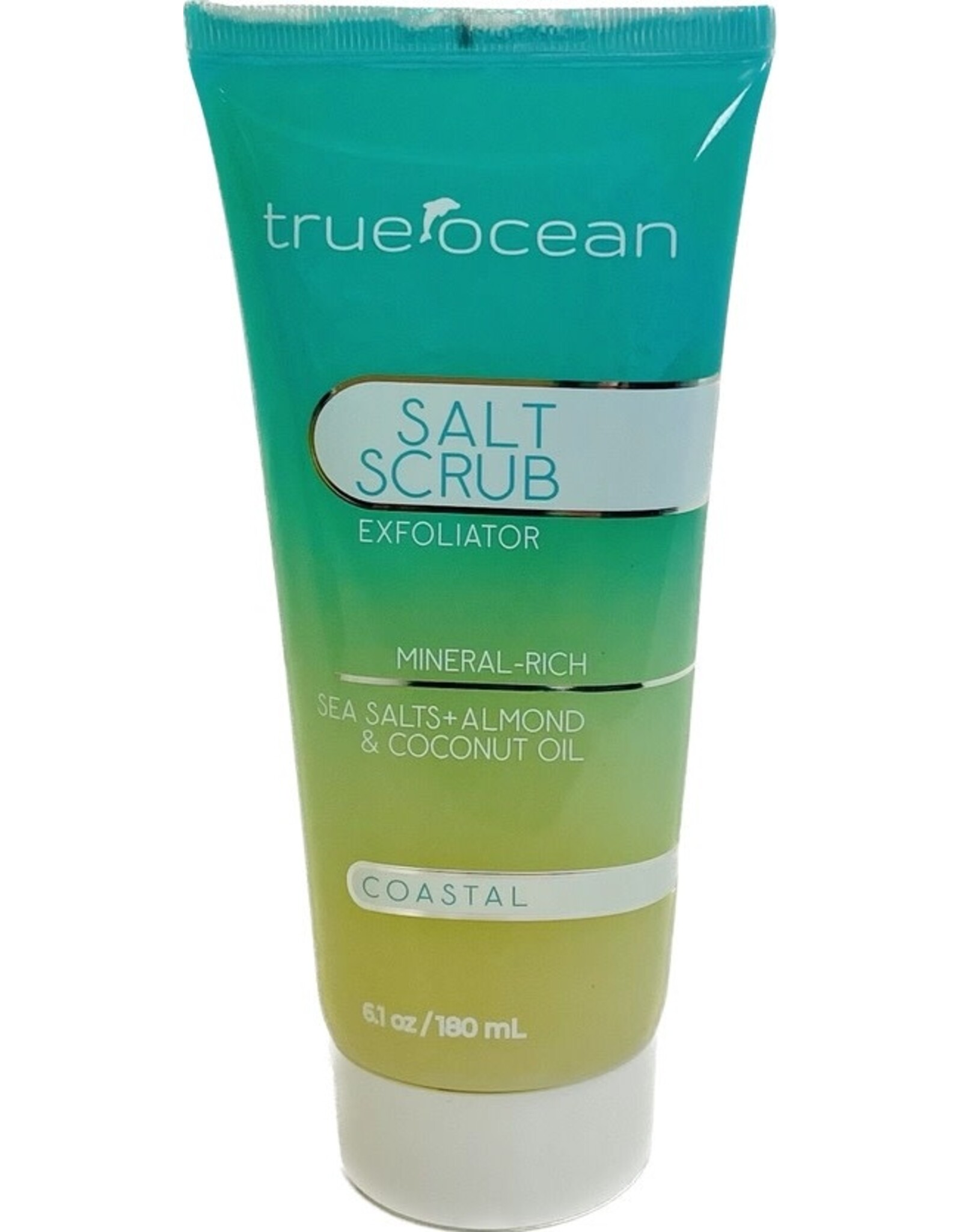True Ocean Salt Scrub 6 Oz. Exfoliator | Coastal Fragrance