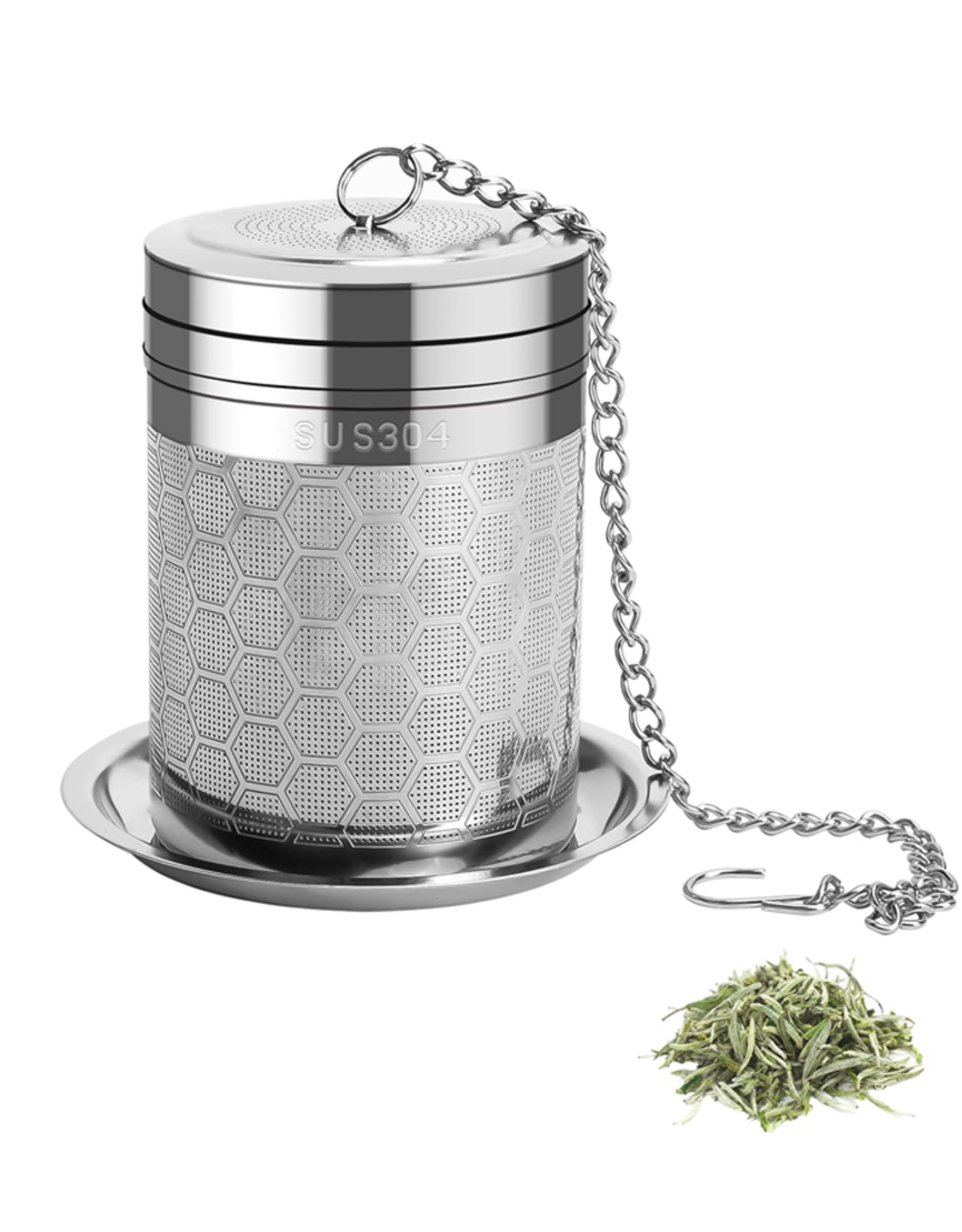 DIGS-N-GIFTS Loose Leaf Tea Infuser | Fine Mesh Stainless Steel 304