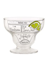 Mud Pie Margarita Recipe Glass | 1 Ct Single
