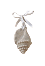 DIGS-N-GIFTS Trinton Shell Sand Christmas Ornament