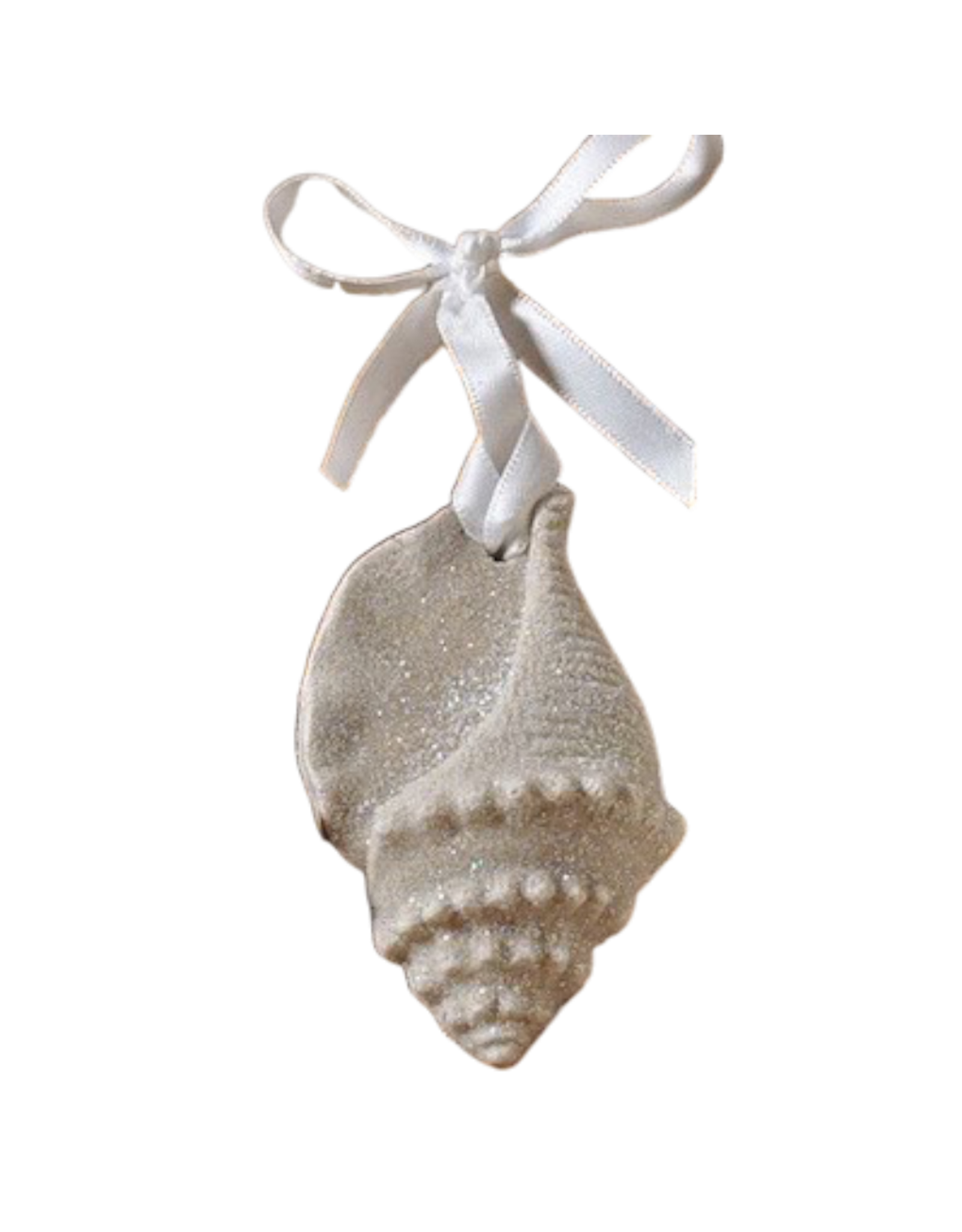 DIGS-N-GIFTS Trinton Shell Sand Christmas Ornament