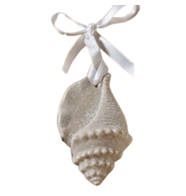 DIGS-N-GIFTS Trinton Shell Sand Christmas Ornament
