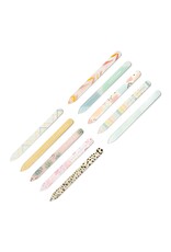 Lemon Lavender Glass Nail Files | Better Shape Up Nail File 1 Count