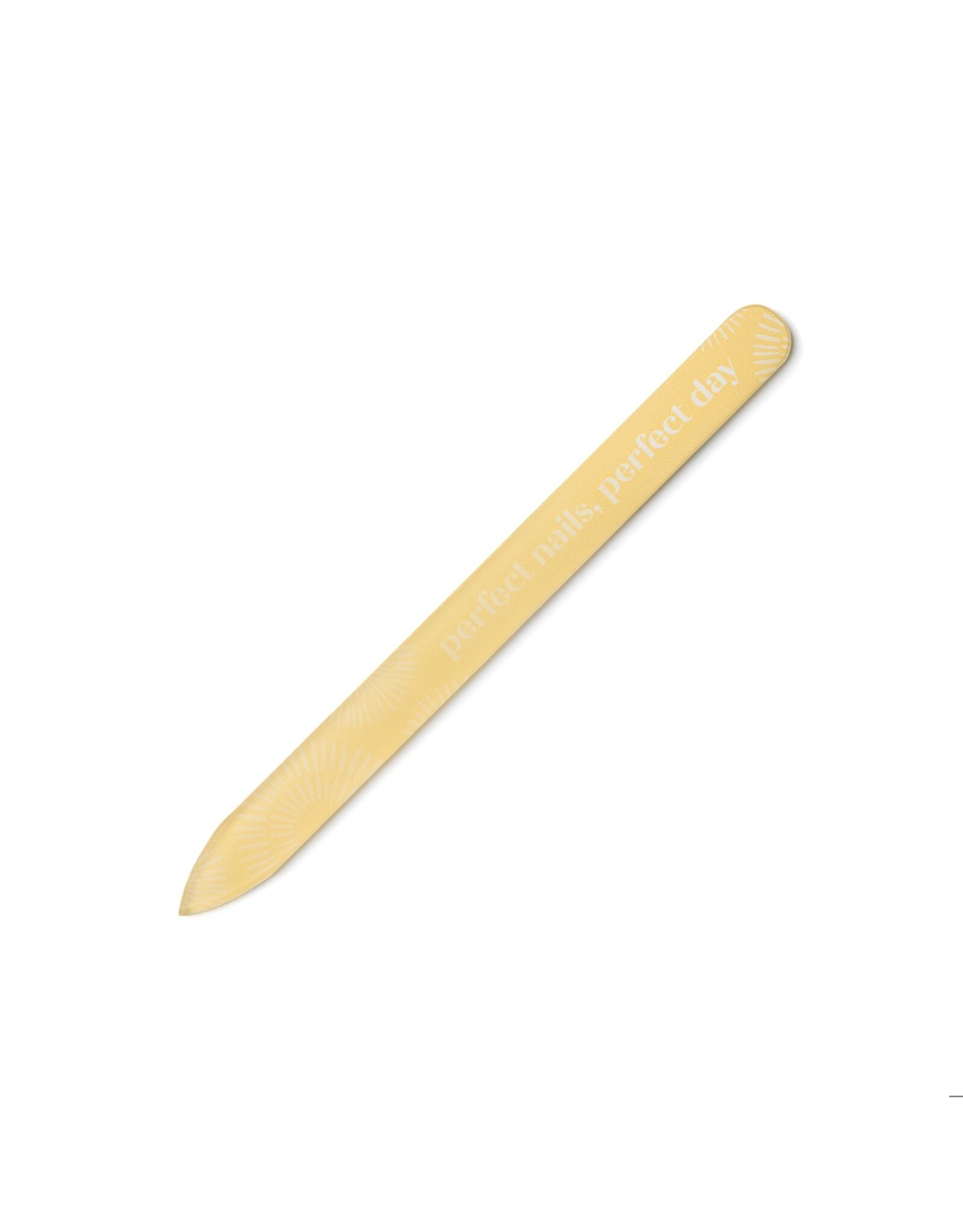 Lemon Lavender Glass Nail Files | Better Shape Up Nail File 1 Count