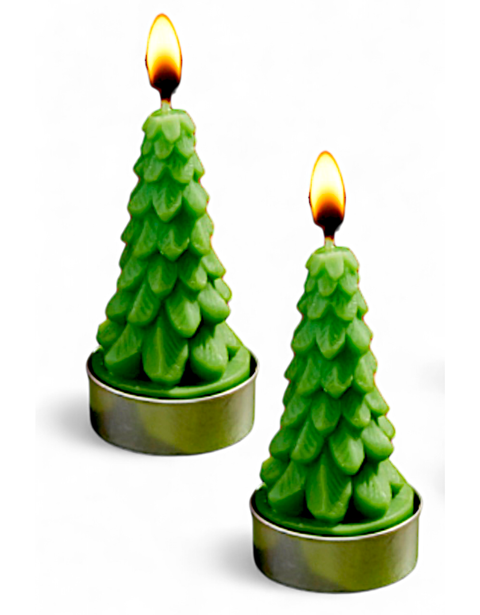 Mud Pie Christmas Figural Tea-Light Candles Set | Christmas Trees