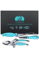 Toadfish Outfitters Gift Set Crab Cracker Shrimp Deveiner Oyster Knife