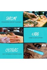 Toadfish Outfitters Gift Set Crab Cracker Shrimp Deveiner Oyster Knife