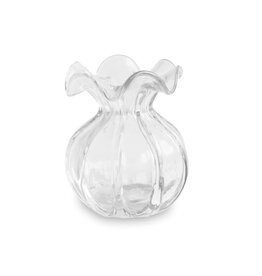 Beatriz Ball VENTO GLASS Medium Round Bud Vase | Clear