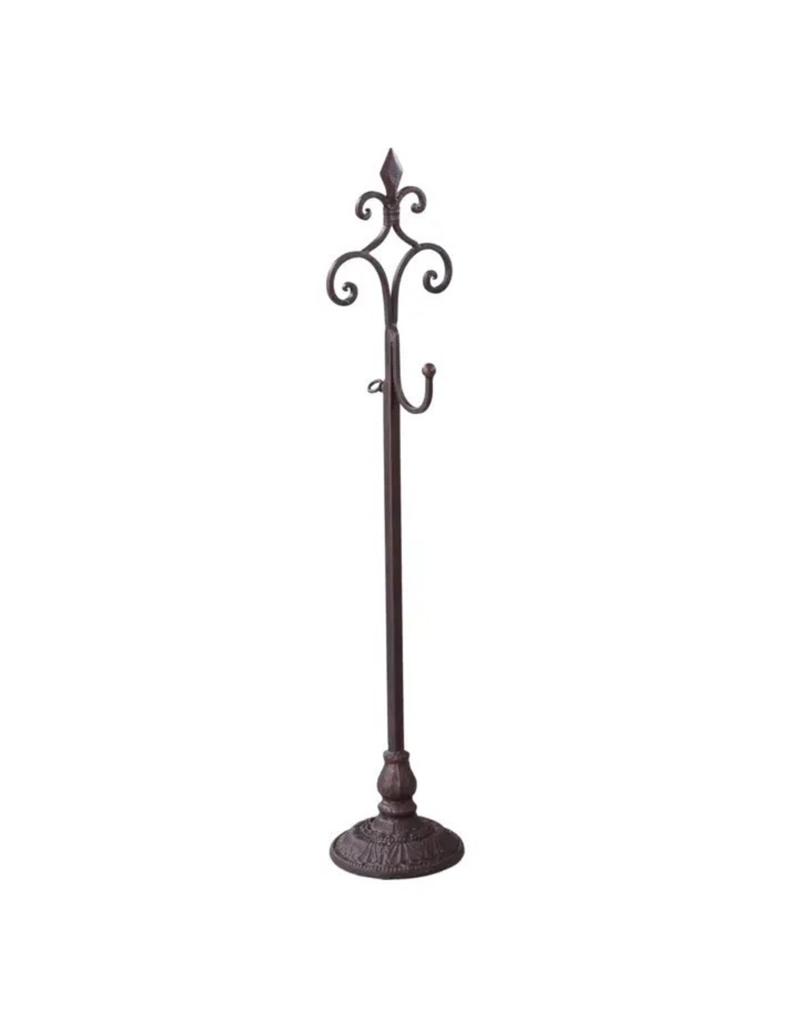 Tripar International Adjustable Wreath Holder Stand Brown