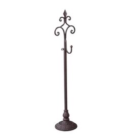 Tripar International Adjustable Wreath Holder Stand Brown