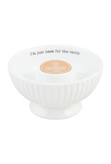 Mud Pie Pedestal Candy Bowl w Base For Light Up Sitters