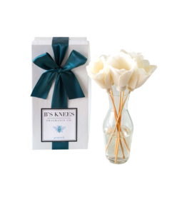 B's Knees Fragrance Diffusers Flower Reed Diffuser | PEACOCK Scent