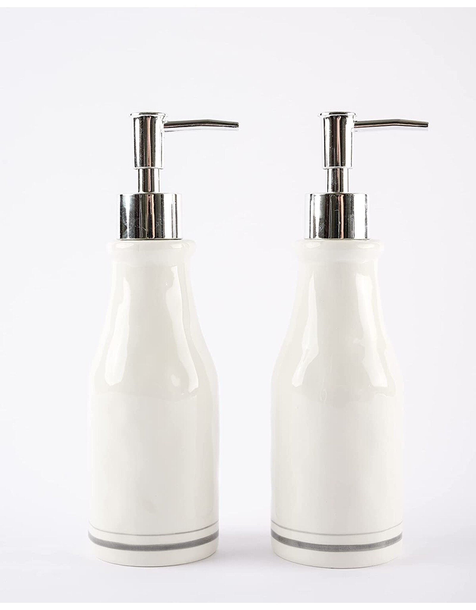 Mud Pie Bistro Kitchen Boxed Hands and Dishes Soap Pump Set