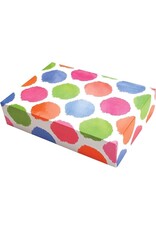 Caspari Paper Gift Box w Lift Out Tray Food Grade 2pk Bebelle Pattern