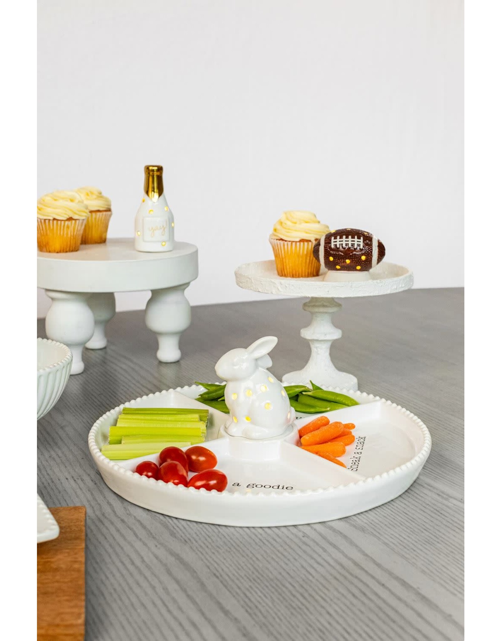 Mud Pie Light-Up Champagne Bottle Sitter