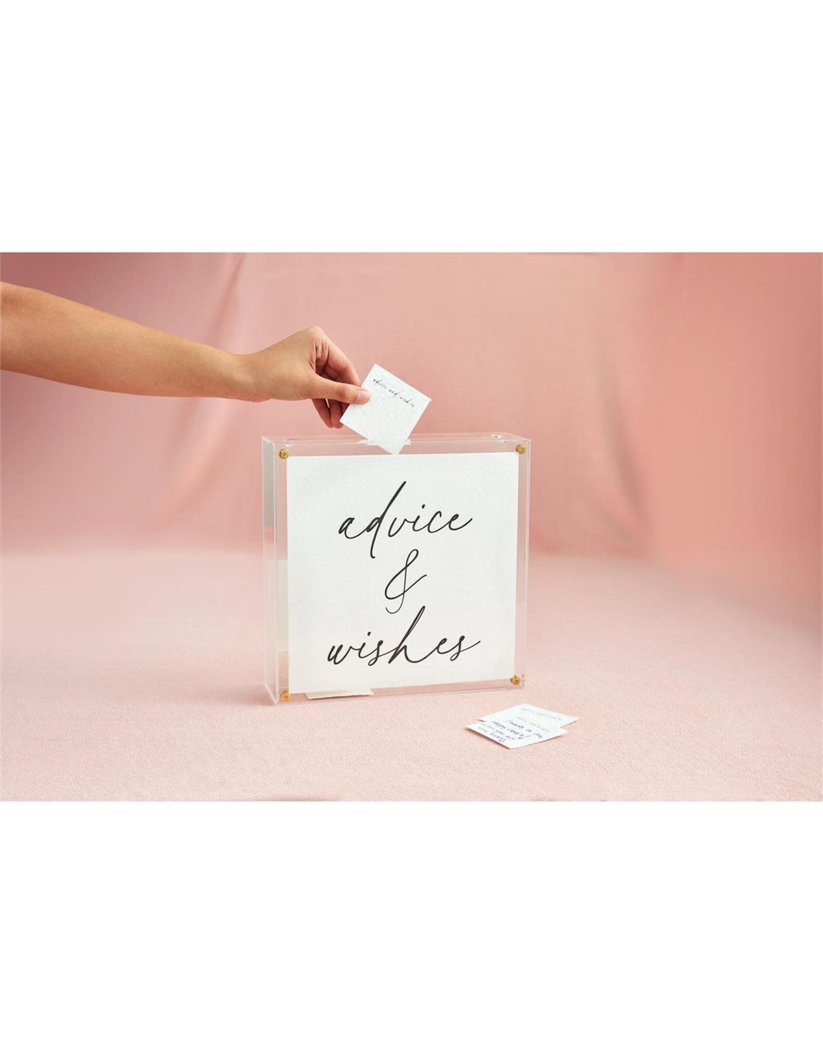 Mud Pie Advice And Wishes Keepsake Letter Box Set With Cards