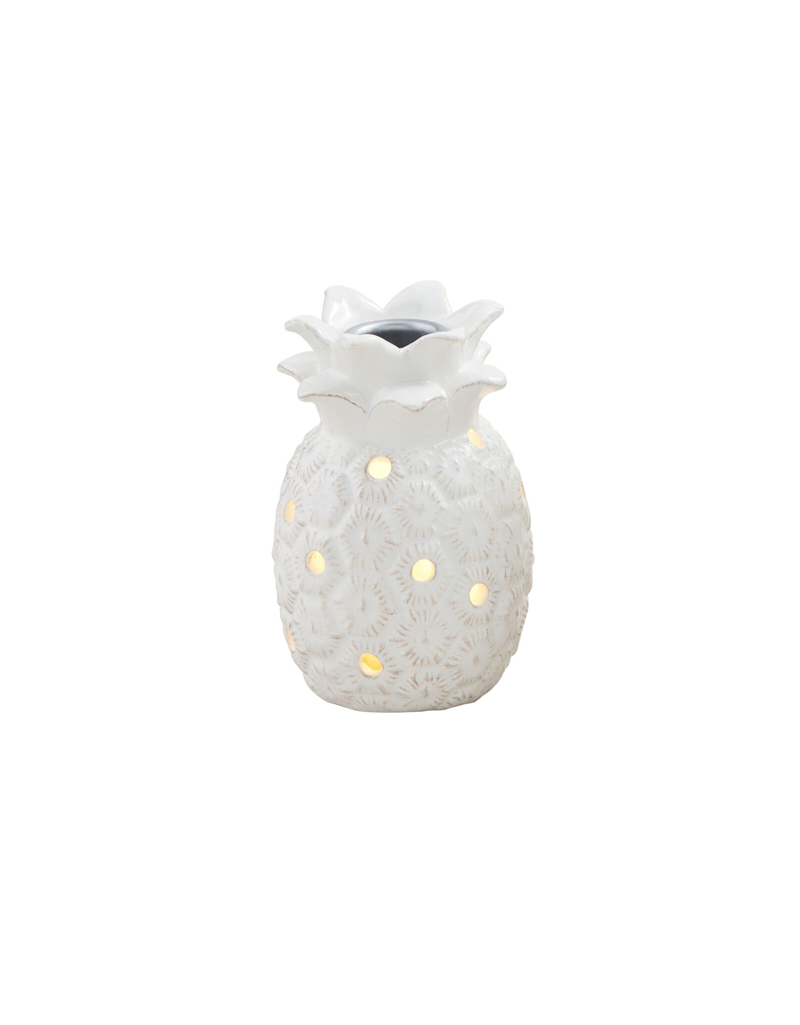 Mud Pie LED Pineapple Taper Holder | SM
