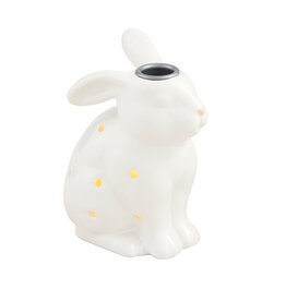Mud Pie LED Bunny Taper Holder | LG