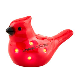 Mud Pie Light-Up Sitter | Cardinal w Always With You