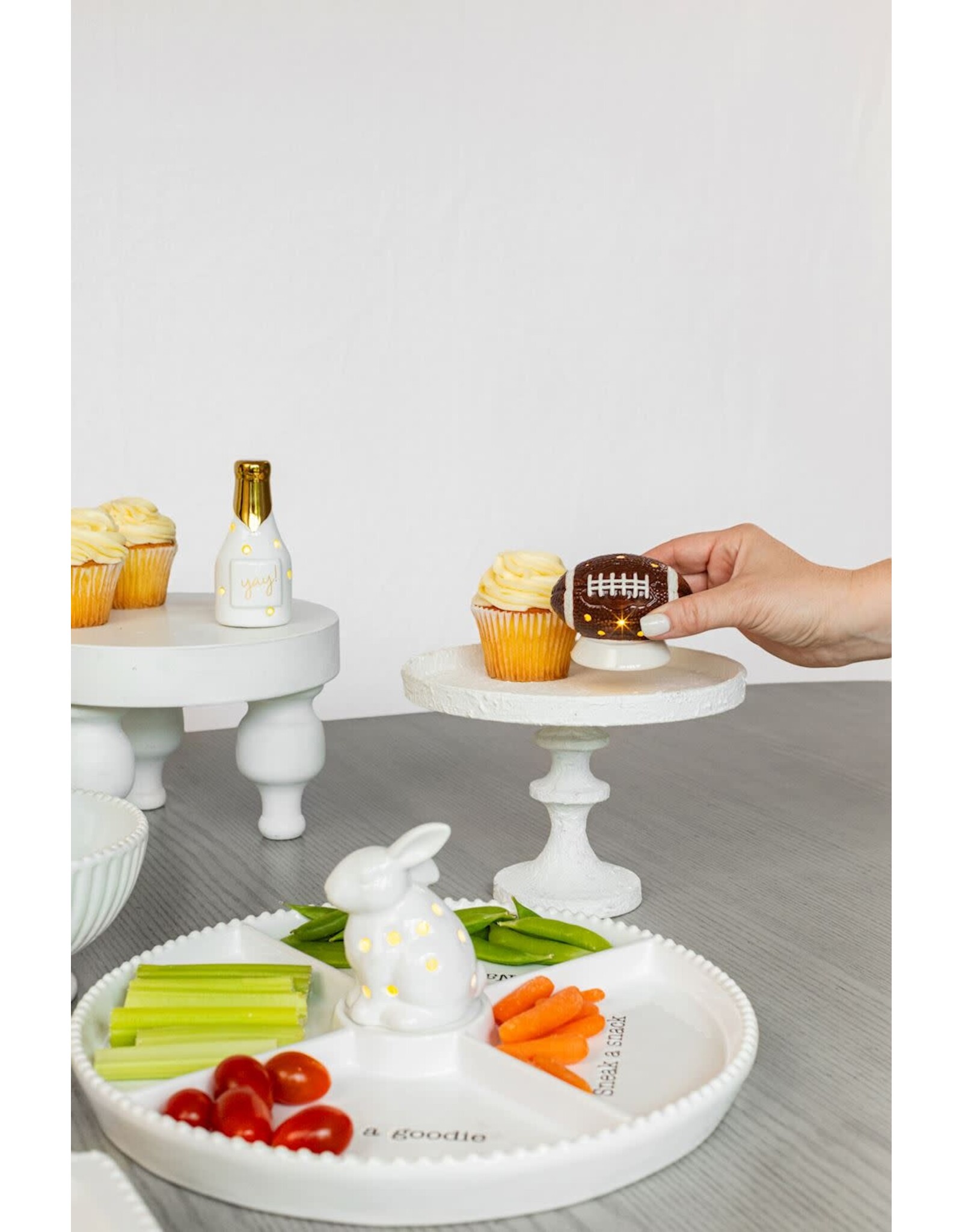 Mud Pie Light-Up Sitter | Football Game Day