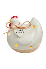 Mud Pie Light-Up Sitter | Hen W Chicken Clucking Sounds