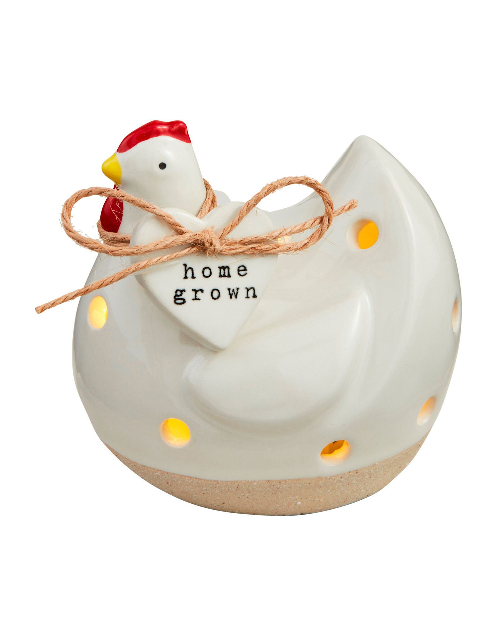 Mud Pie Light-Up Sitter | Hen W Chicken Clucking Sounds