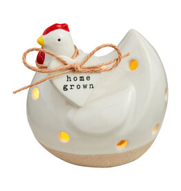 Mud Pie Light-Up Sitter | Hen W Chicken Clucking Sounds
